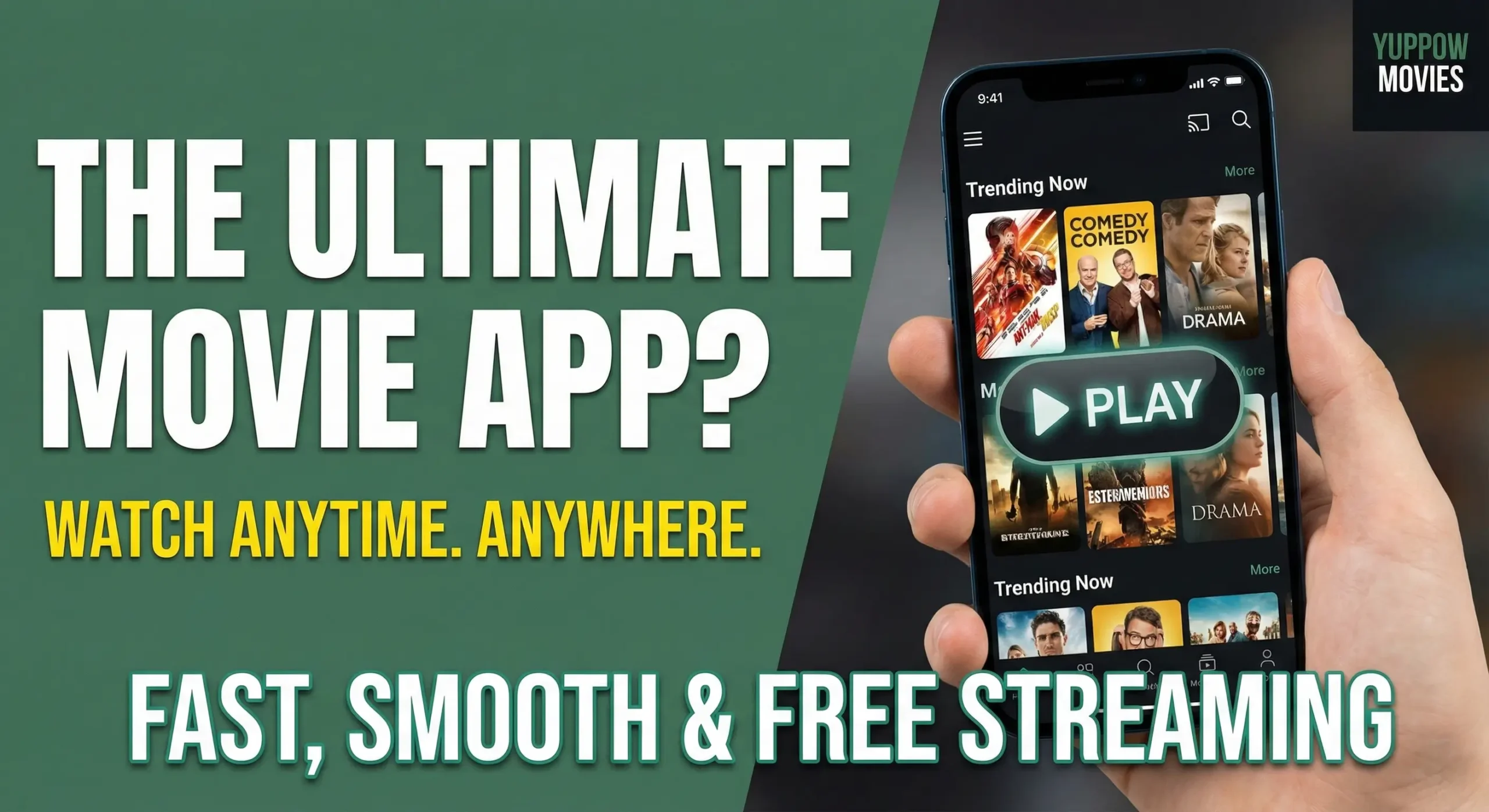 YUPPOW Movies App – Best Online Platform for Movie Streaming Entertainment